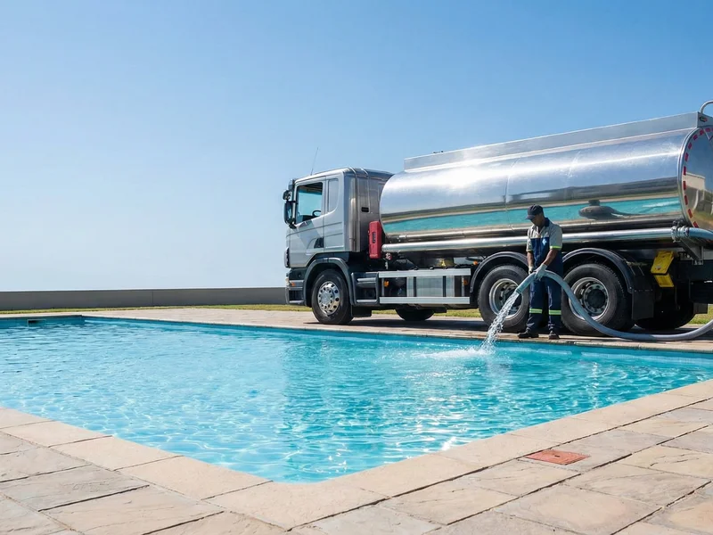 Abastecimento de Piscina no Gardênia Azul