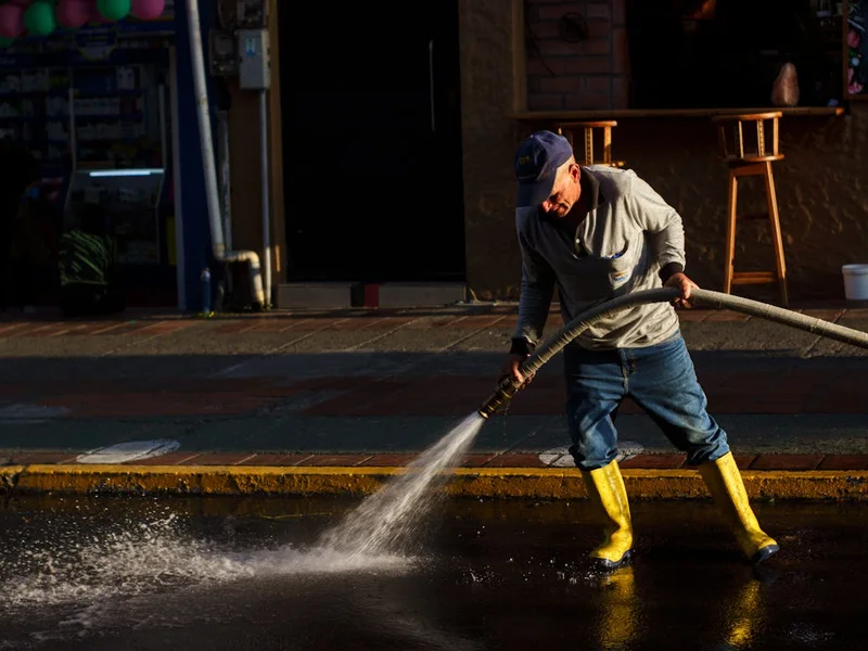 Lavagem de Ruas